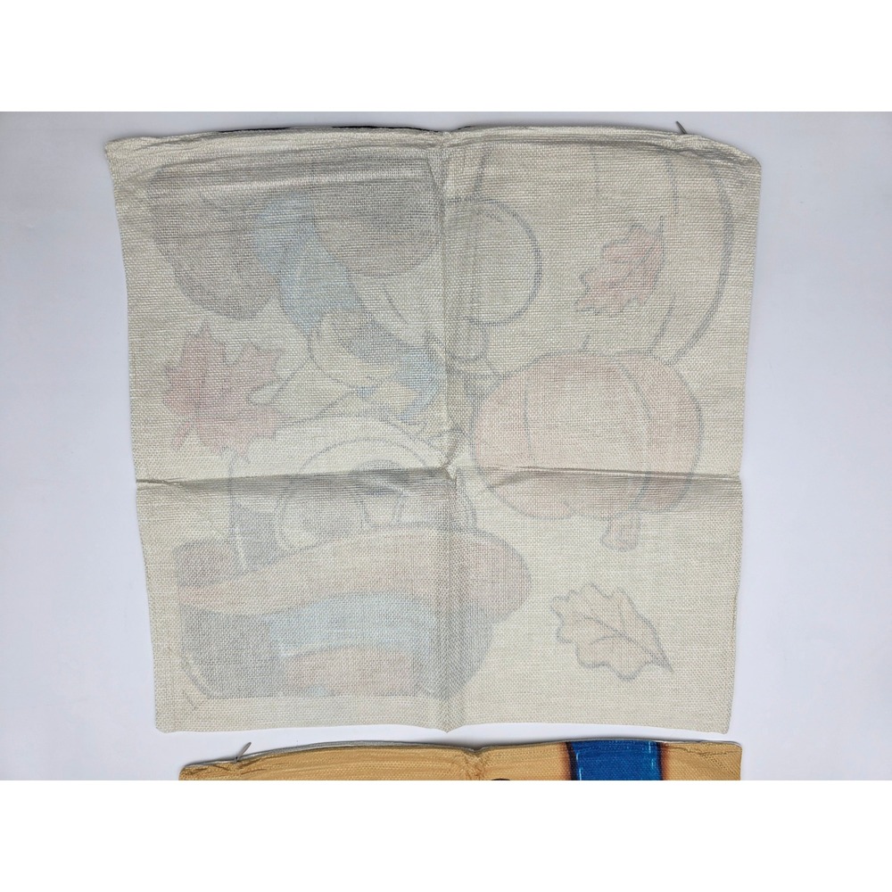 Disney Donald Duck‎ Mickey Mouse Fall Autumn Pillow Covers Set 2 Farmhouse - Picture 11 of 14
